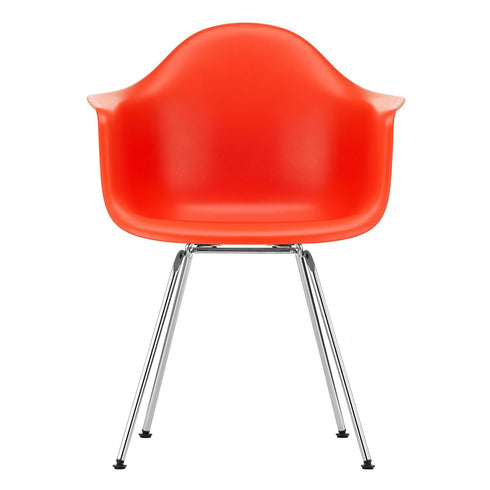Cadeira de Braços em Plástico Eames DAX / Base Cromada
